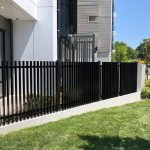 What are the key benefits of using continuous steel fencing in residential and commercial applications?